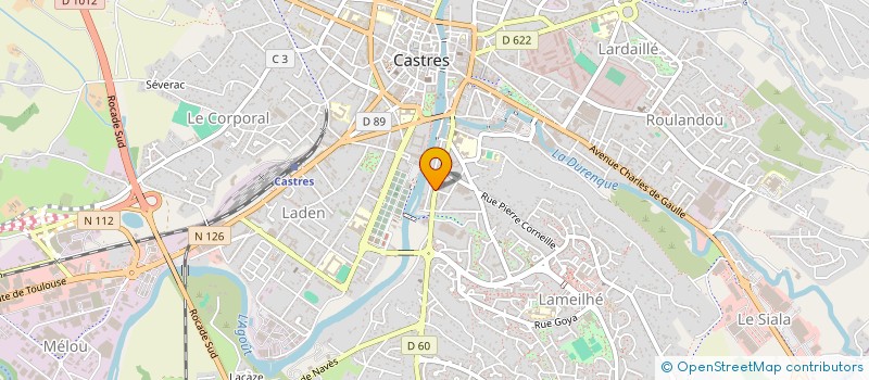 localisation de l'entreprise MADAME SANDRA ALAZETTA  CASTRES