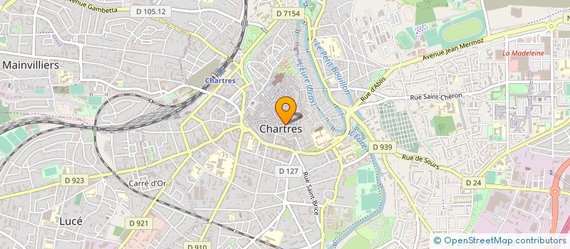 localisation de l'entreprise MADAME SANDRA ALEXANDRE à CHARTRES