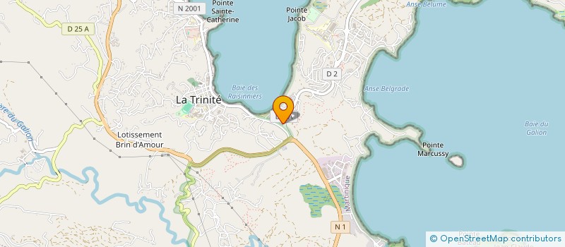 localisation de l'entreprise MADAME SANDRA ALGER  TRINITE