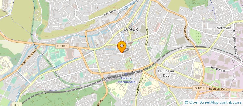 localisation de l'entreprise MADAME SANDRA ALMEIDA à EVREUX