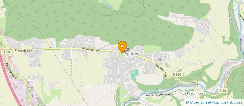 localisation de l'entreprise MADAME SANDRA AMATO  APPRIEU