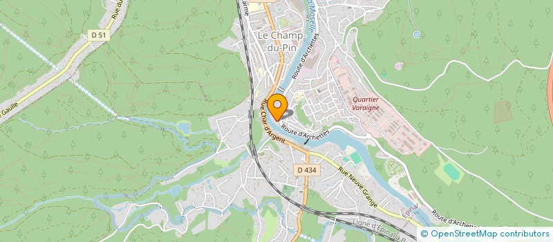 localisation de l'entreprise MADAME SANDRA ANDRE  MELISEY