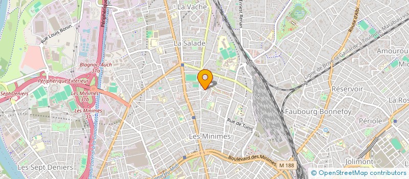 localisation de l'entreprise MADAME SANDRA ANGEL DIAZ à TOULOUSE