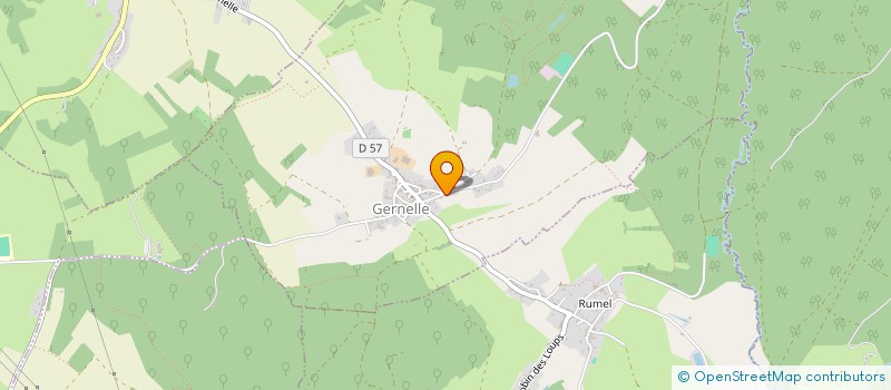 localisation de l'entreprise MADAME SANDRA ANNIE COPIN  GERNELLE