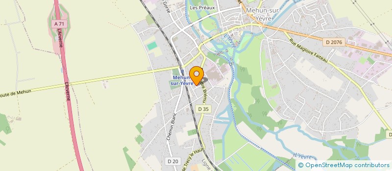 localisation de l'entreprise MADAME SANDRA ANNOVAZZI  MEHUN-SUR-YEVRE