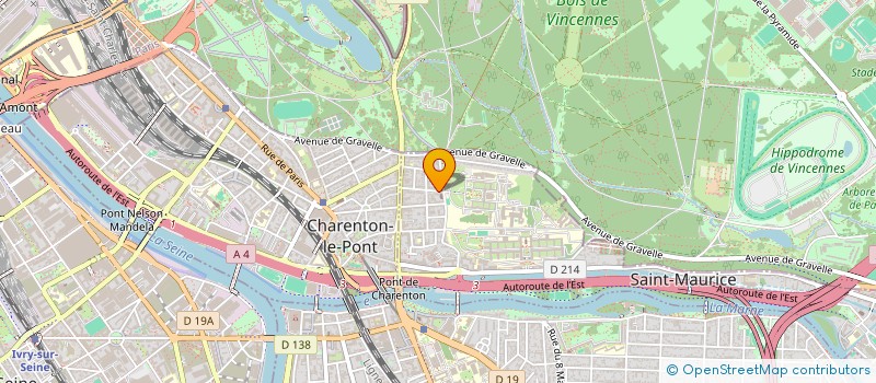 localisation de l'entreprise MADAME SANDRA AOUIZERATE à SAINT-MAURICE