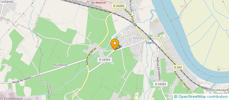 localisation de l'entreprise MADAME SANDRA ARASSUS  VAYRES