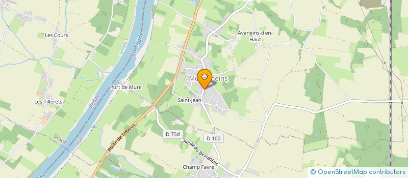 localisation de l'entreprise MADAME SANDRA ARCOURT à MOGNENEINS