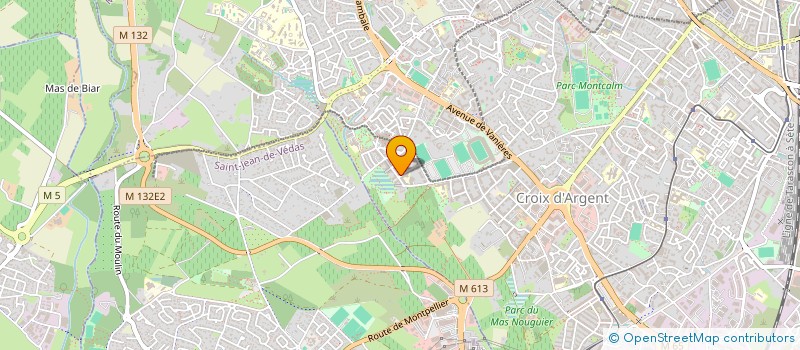 localisation de l'entreprise MADAME SANDRA ARNAUD à MONTPELLIER