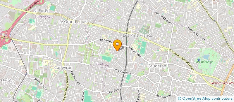 localisation de l'entreprise MADAME SANDRA ARNAUD  BORDEAUX