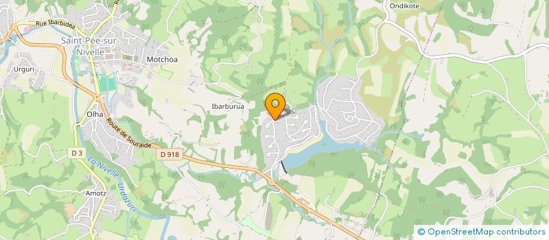 localisation de l'entreprise MADAME SANDRA ARRIETA  SAINT-PEE-SUR-NIVELLE