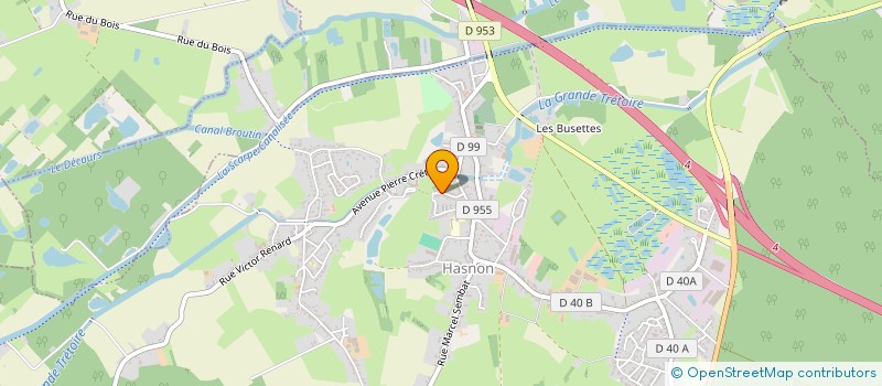 localisation de l'entreprise MADAME SANDRA ARRU  HASNON