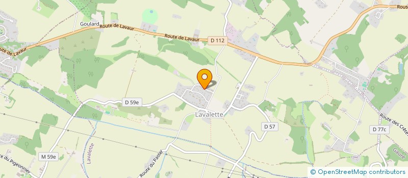 localisation de l'entreprise MADAME SANDRA ATLANI  LAVALETTE