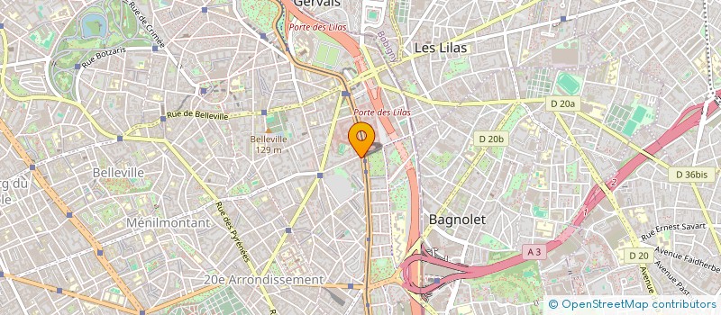 localisation de l'entreprise MADAME SANDRA ATTIA  PARIS