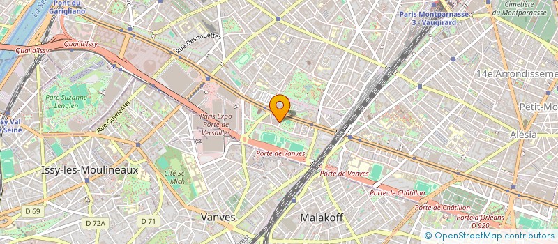 localisation de l'entreprise MADAME SANDRA AUGUSTINE  PARIS