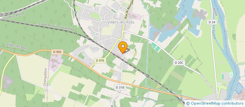 localisation de l'entreprise MADAME SANDRA AVRIL  VILLERS-LES-POTS