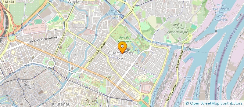 localisation de l'entreprise MADAME SANDRA AZUELOS à STRASBOURG