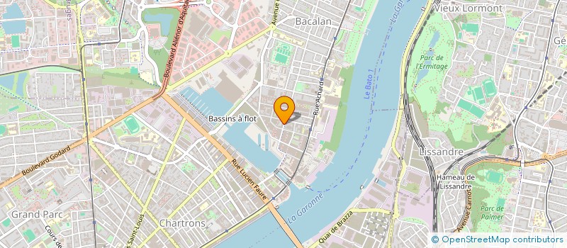 localisation de l'entreprise MADAME SANDRA BABILONI  BORDEAUX