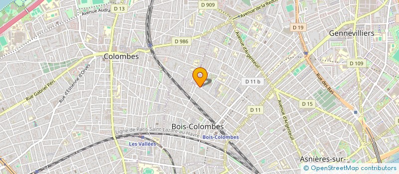 localisation de l'entreprise MADAME SANDRA BAILLEUL à BOIS-COLOMBES