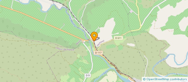 localisation de l'entreprise MADAME SANDRA BALBASTRE  TAUTAVEL