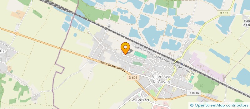 localisation de l'entreprise MADAME SANDRA BANZOUZI MONTALVO  VILLENEUVE-LA-GUYARD