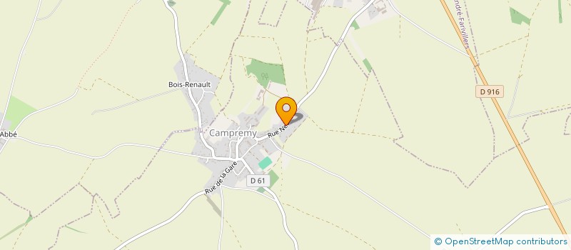 localisation de l'entreprise MADAME SANDRA BARBIER  CAMPREMY