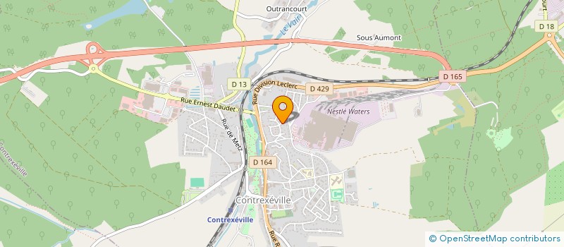 localisation de l'entreprise MADAME SANDRA BARCI-KOENIG  CONTREXEVILLE