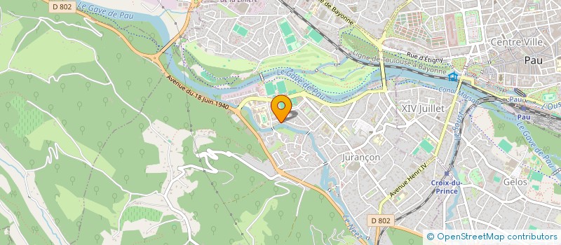 localisation de l'entreprise MADAME SANDRA BARCINA  JURANCON