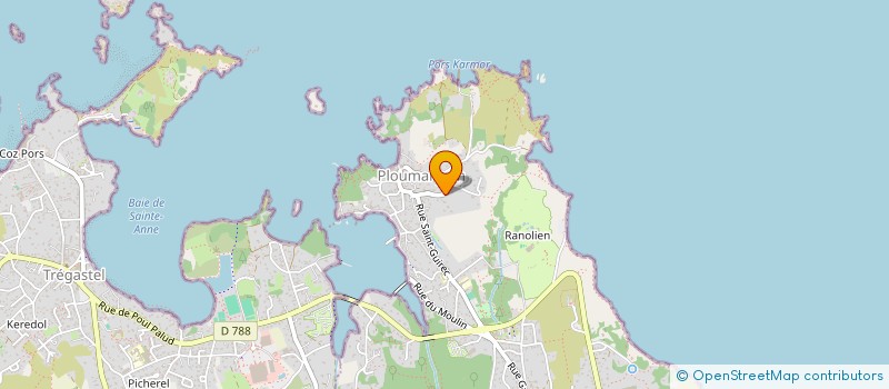 localisation de l'entreprise MADAME SANDRA BARISELLE  PERROS-GUIREC