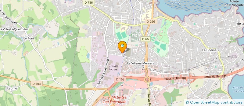 localisation de l'entreprise MADAME SANDRA BARRETO à DINARD
