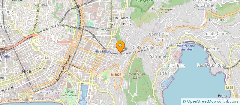 localisation de l'entreprise MADAME SANDRA BARTOLI à NICE
