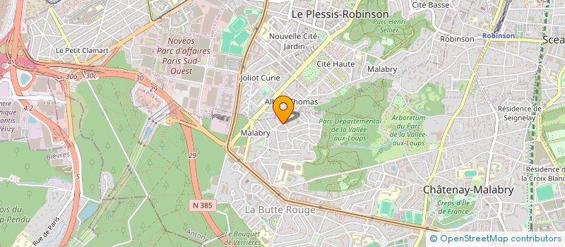 localisation de l'entreprise MADAME SANDRA BASMADJIAN à CHATENAY-MALABRY