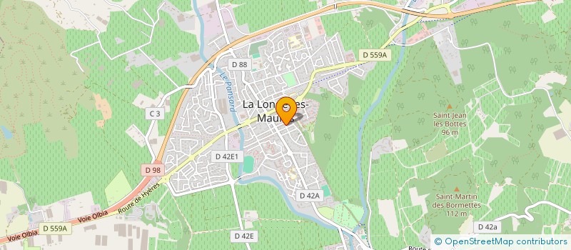 localisation de l'entreprise MADAME SANDRA BATTAGLIONE à LA LONDE LES MAURES