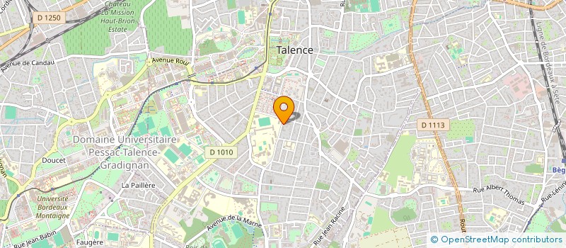 localisation de l'entreprise MADAME SANDRA BATTISTELLA à TALENCE