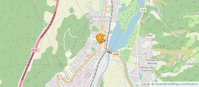 localisation de l'entreprise MADAME SANDRA BEAUDUN  CHATEAU-ARNOUX-SAINT-AUBAN