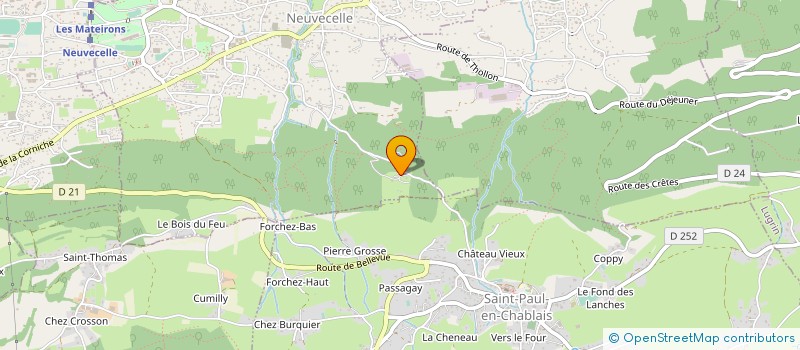 localisation de l'entreprise MADAME SANDRA BEAUGHEON  NEUVECELLE