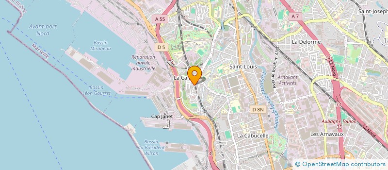 localisation de l'entreprise MADAME SANDRA BEAUNAC à MARSEILLE