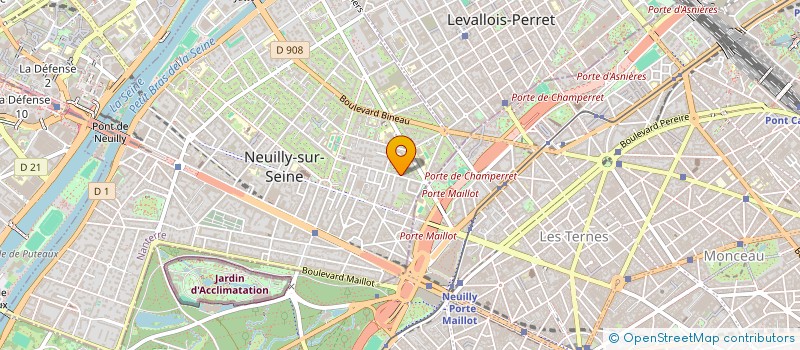 localisation de l'entreprise MADAME SANDRA BEDIGIS à NEUILLY-SUR-SEINE
