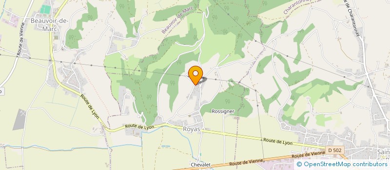 localisation de l'entreprise MADAME SANDRA BEGUE  ROYAS