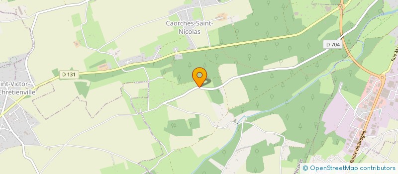 localisation de l'entreprise MADAME SANDRA BEHOTTE  CAORCHES-SAINT-NICOLAS