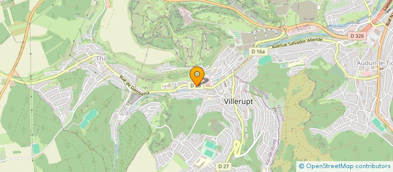 localisation de l'entreprise MADAME SANDRA BELCLEMENTI  VILLERUPT