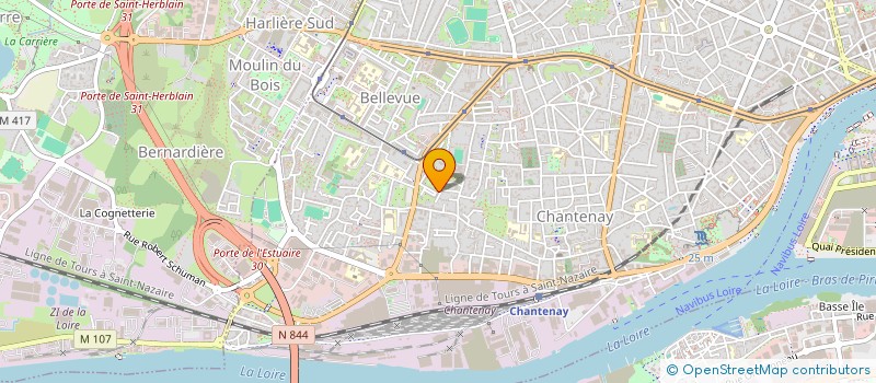 localisation de l'entreprise MADAME SANDRA BELLAND  NANTES