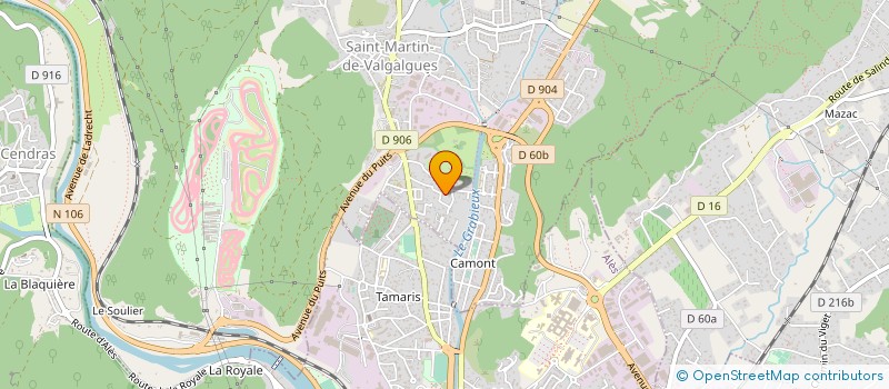 localisation de l'entreprise MADAME SANDRA BENALI  ANDUZE