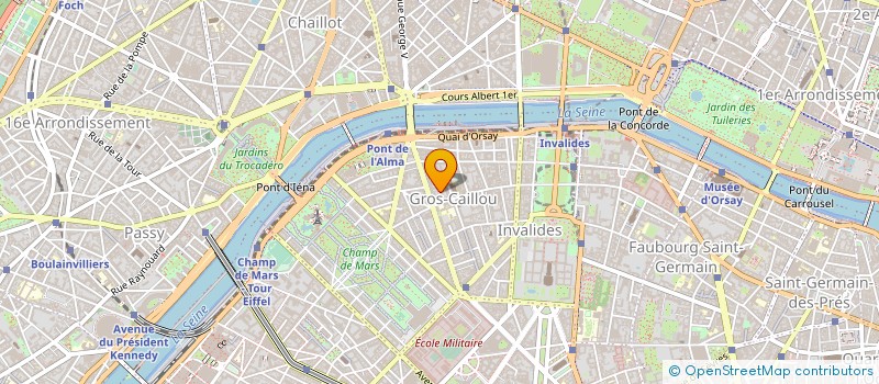 localisation de l'entreprise MADAME SANDRA BENEDETTI  PARIS