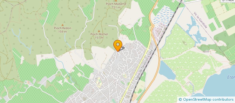 localisation de l'entreprise MADAME SANDRA BENOIT à FRONTIGNAN