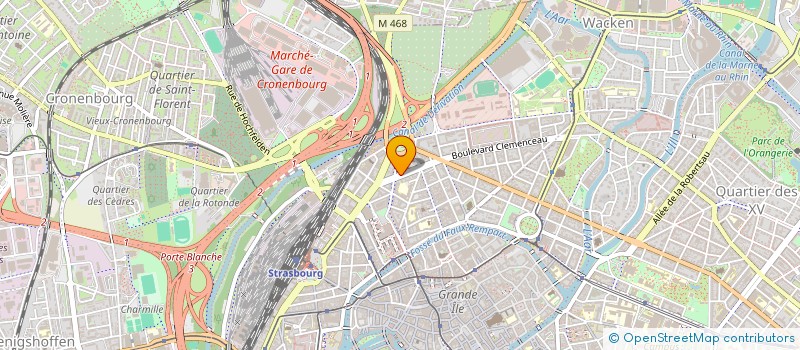 localisation de l'entreprise MADAME SANDRA BENOLIEL  STRASBOURG