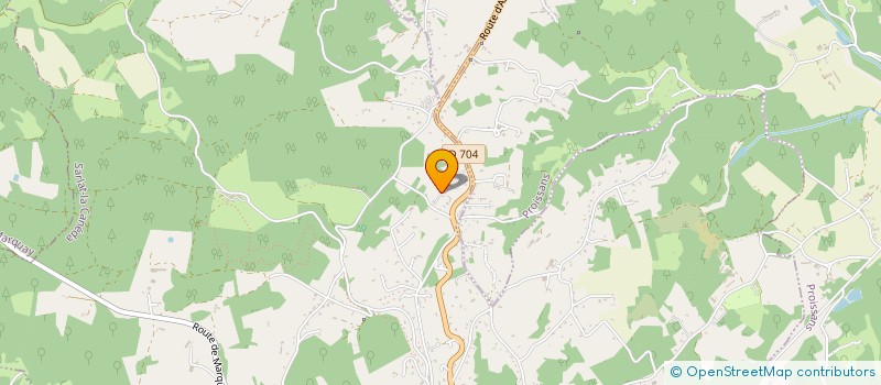 localisation de l'entreprise MADAME SANDRA BERGALONNE  SARLAT-LA-CANEDA