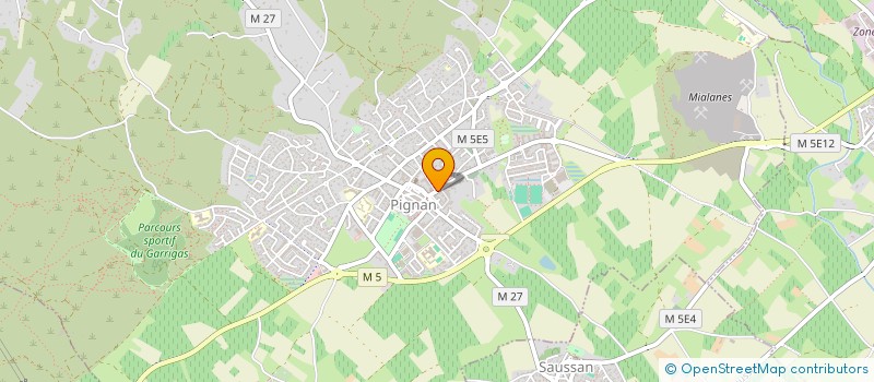 localisation de l'entreprise MADAME SANDRA BIANCIOTTO  PIGNAN