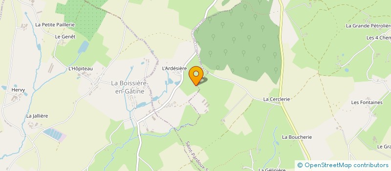 localisation de l'entreprise MADAME SANDRA BIET à ALLONNE