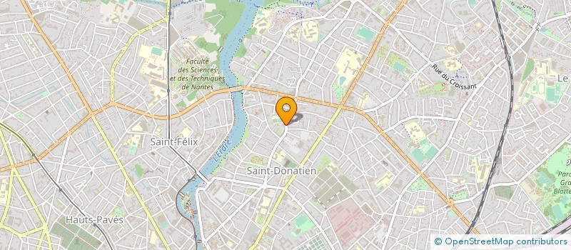 localisation de l'entreprise MADAME SANDRA BIGNON à NANTES